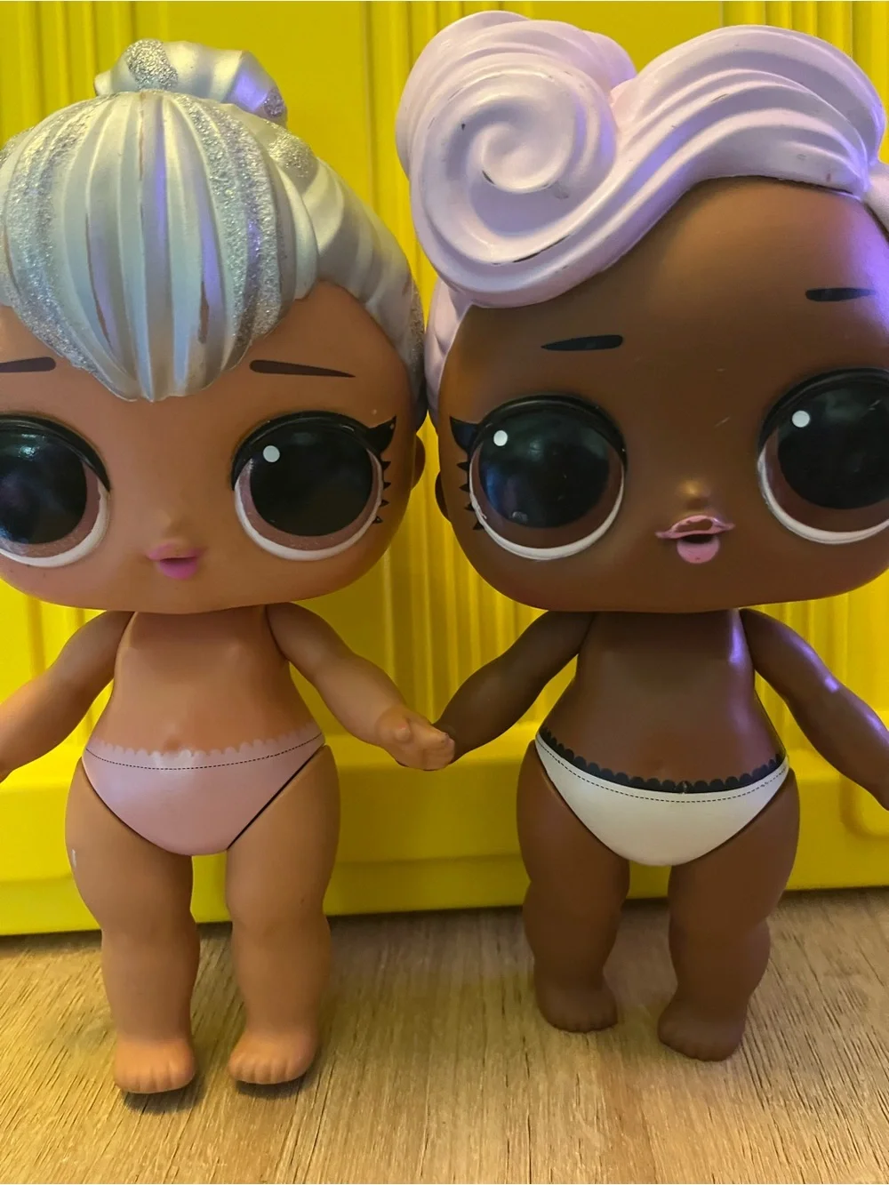 L.O.L. Surprise! Dolls — Silver & Light Pink Hair Duo